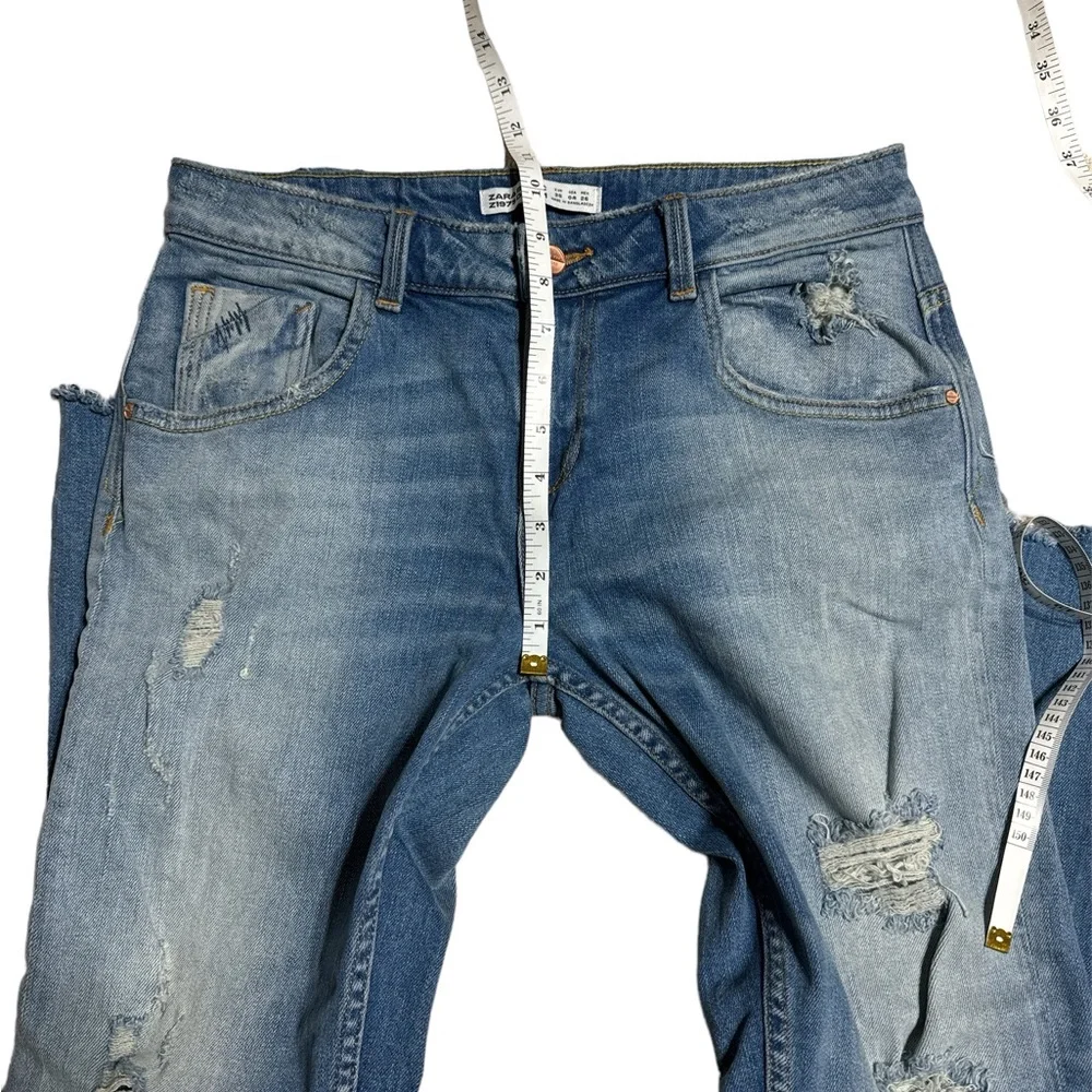 Zara Basic Cropped Jeans - Picture 7 of 8